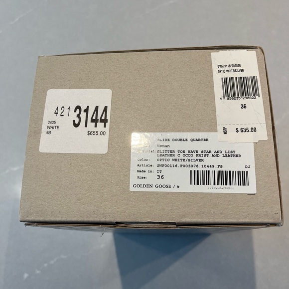 Golden Goose Womens Slide Double Quarter Shoes Size 36 - Picture 4 of 5